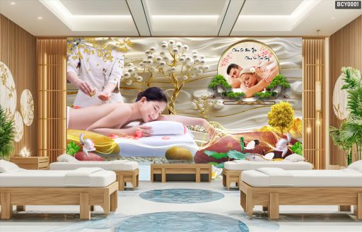 Tranh Dưỡng Sinh Đông Y Mẫu Mới Thiết Kế Độc Đáo 2025 MS:BCY0001